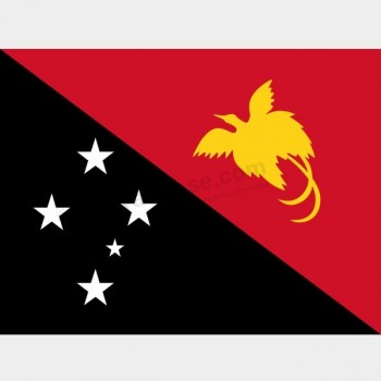 Chine Fabrication professionnelle Papouasie-Nouvelle-Guinée Drapeau