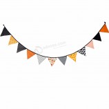 Drapeau de fête String Bunting Drapeau national, logo personnalisé