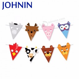 Good sale unique custom size polyester decorative party string bunting