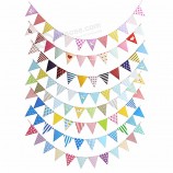 DIY Brautpartei Karneval liefert Dreieck Banner Fahnen Großhandel