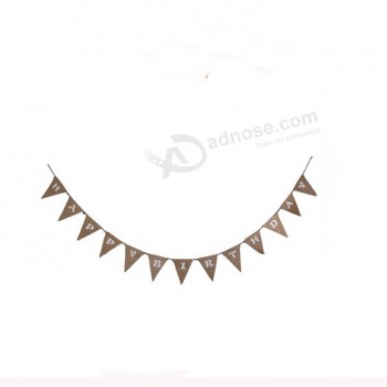 Nouvellement Nouveau Douche Anniversaire Fête Papier Nid d’ange Drapeaux Bannière Suspendue