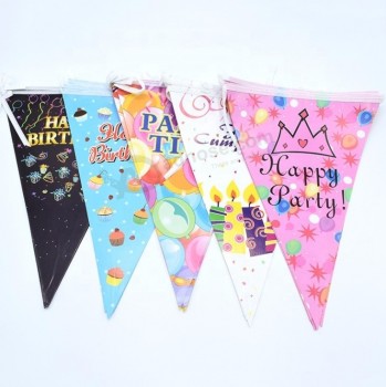 Wholesale Customized Burlap Bunting Banner for Weddings