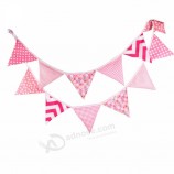 Triangle fanion drapeaux de corde de fête drapeaux de banderole drapeaux pour fête d’anniversaire