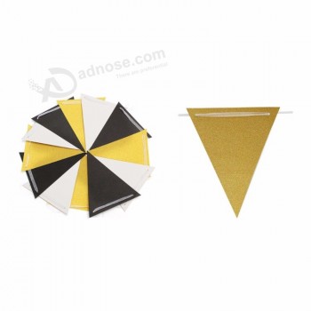 Factory Directly 12 Flags 3M Paper Bunting Banners Wedding Party Decoration