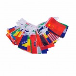 Impression 2018 pays Bunting drapeaux pour la vente en gros