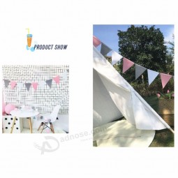 Bunting Flags Pennant Banners for Party Birthday Baby Shower Decoration Wedding Party Supplies