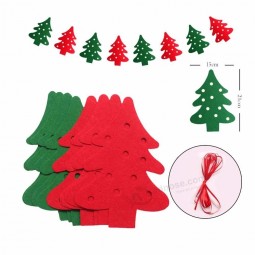 Fabrik benutzerdefinierte Weihnachten fühlte Flaggen Banner Girlanden für Hochzeit, Geburtstagsfeier, Outdoor & Home Dekoration fühlte Ammer