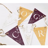 Xi'an meilun Art & ambachten feestdecoratie lasergesneden bunting papier hangen