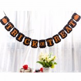 halloween papier bunting banner