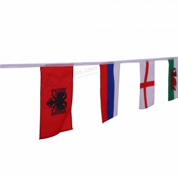 países do mundo decoração nacional corda bandeiras