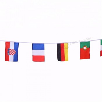 Länder dekorative Ammer direkt ab Werk produzieren Streamer String Flags