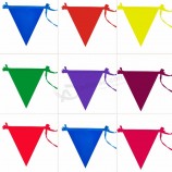 3m langes multi Farbpartei-Dreieckflaggenflaggen-Fahnenstützengirlanden-Parteidekoration im Freienereignisspeicher-Öffnungswimpel