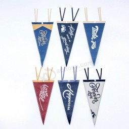Dreieck Wimpel Fahnen billige Banner Fahnen Filz Dreieck Banner