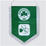 mini stendardo da calcio con logo personalizzato