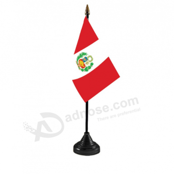 Digitaldruck Peru Land Tabelle Flagge