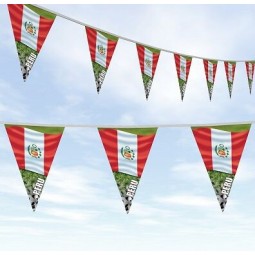 banner promocional da bandeira do peru