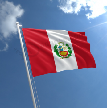 3x5 Ft Peru Flagge Perus Nationalflaggen im Freien