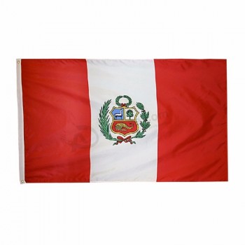 peru país nacional peruano banner bandeira 3x5 pés