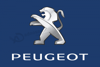 большой нейлоновый флаг Peugeot 3 'X 5'