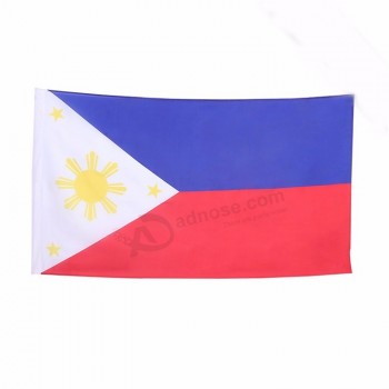 Großhandel Philippinen Nationalflagge Philippine benutzerdefinierte Polyester Banner