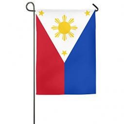 nationale dag filippijnen tuin vlag filippijnen land werf vlag banner