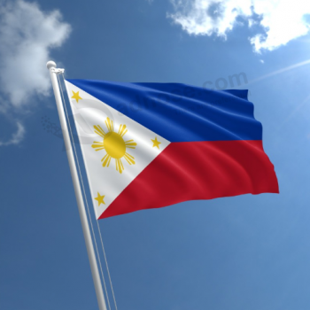 Philippinen Nationalflagge Banner Jubel Philippinen Landesflagge