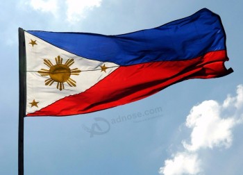 폴리 에스터 필리핀 국기 국기