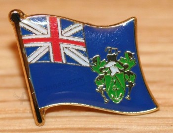 Îles Pitcairn Drapeau Territoire britannique d’outre-mer Territoires en métal
