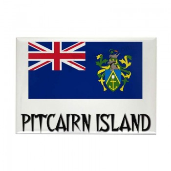 cafepress pitcairn 섬 깃발 장방형 자석, 2 