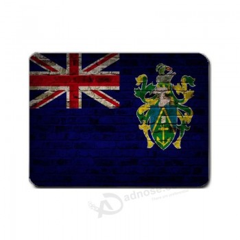 design da parede de tijolo da bandeira de pitcairn mouse pad