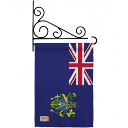 pitcairn eilanden vlaggen van De wereld nationaliteit indrukken decoratieve verticale 13 