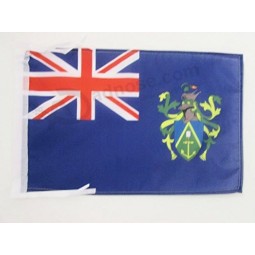 Pitcairn Islands Flag 18'' x 12'' Cords - Pitcairn Small Flags 30 x 45cm - Banner 18x12 in