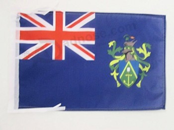 Pitcairninseln Flagge 18 '' x 12 '' Schnüre - Pitcairn kleine Flaggen 30 x 45cm - Banner 18x12 in