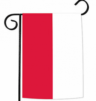 Drapeau national polonais de jardin de pays Pologne maison bannière