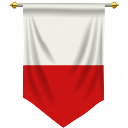 dekorative Polyester Polen Wimpel Banner Hersteller