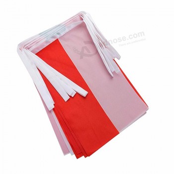 Decorative Poland National string Flag bunting