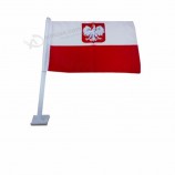 wereldkampioenschap voetbal Pools Vlag van Auto Polen