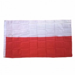 Heiße Verkaufs-Polen-Fahnenflaggenpolitur-Landesflagge