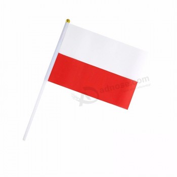 promotie goedkope polen nationale vlag van het land stick