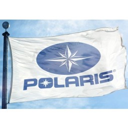 polaris flag banner 3x5 ft ATV Off road Jet Ski garage wall white