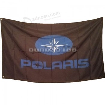Bandera de la bandera del coche de carreras de la marca 3ft X 5ft 90cmx150cm Para polaris banner