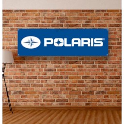 Polaris vinyle bannière garage affiche atelier adversting drapeau avec haute qualité