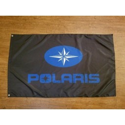 polaris zwarte vlag banner 3x5ft ranger katapult RZR ATV OFF wegvoertuig