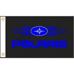 POLARIS Flag 3x5 FT - 90x150cm Motorcycle Custom Banner