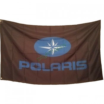 Nouveau drapeau de bannière de voiture pour Polaris bannière drapeaux 3x5FT décor mural intérieur extérieur