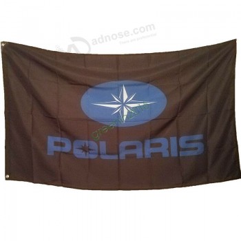 Novo jardim interior bandeira publicidade banner para polaris racing banner flag 3x5ft