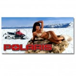 edgewraps 2 'x 4' snowmobile chic # 18 banner