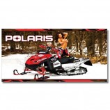 edgewraps 2 'x 4' snowmobile chic # 4 banner