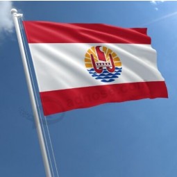 폴리네시아의 옥외 3x5ft 기치 폴리 에스테 깃발
