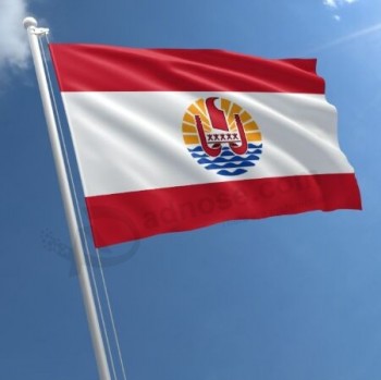 Banderas de poliéster de banner de 3x5 pies al aire libre de polinesia